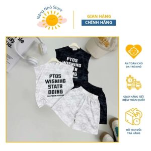 Bộ ba lỗ sát nách cho bé trai