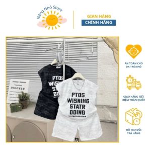 Bộ ba lỗ sát nách cho bé trai