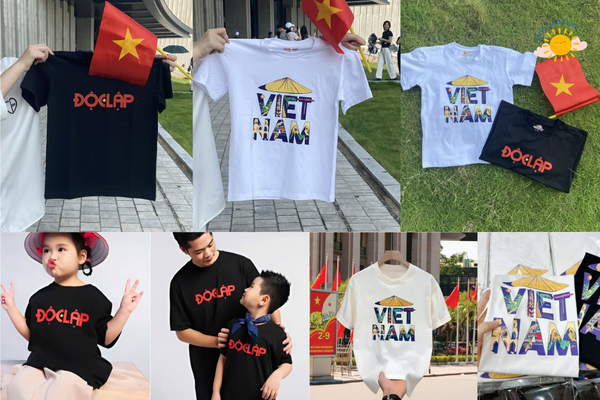 quần áo bé mặc lễ 2/9