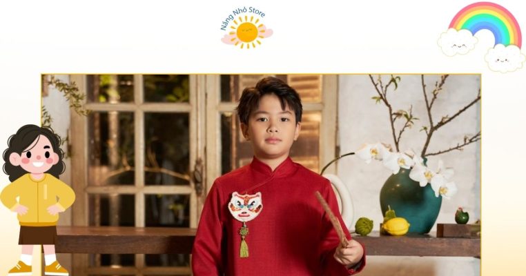 áo dài bé trai hà nội