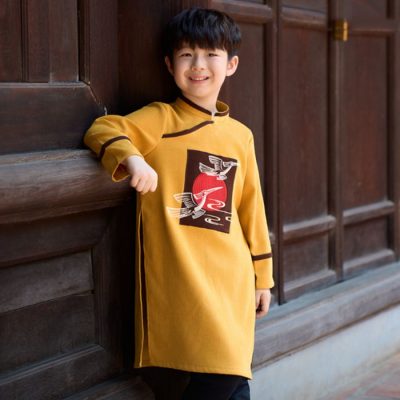 áo dài bé trai hà nội